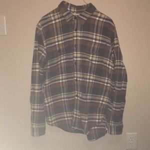 Flannel button down